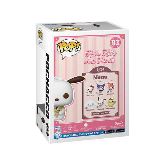 Hello Kitty and Friends Pochacco with Dessert Funko Pop! Vinyl Figure #93