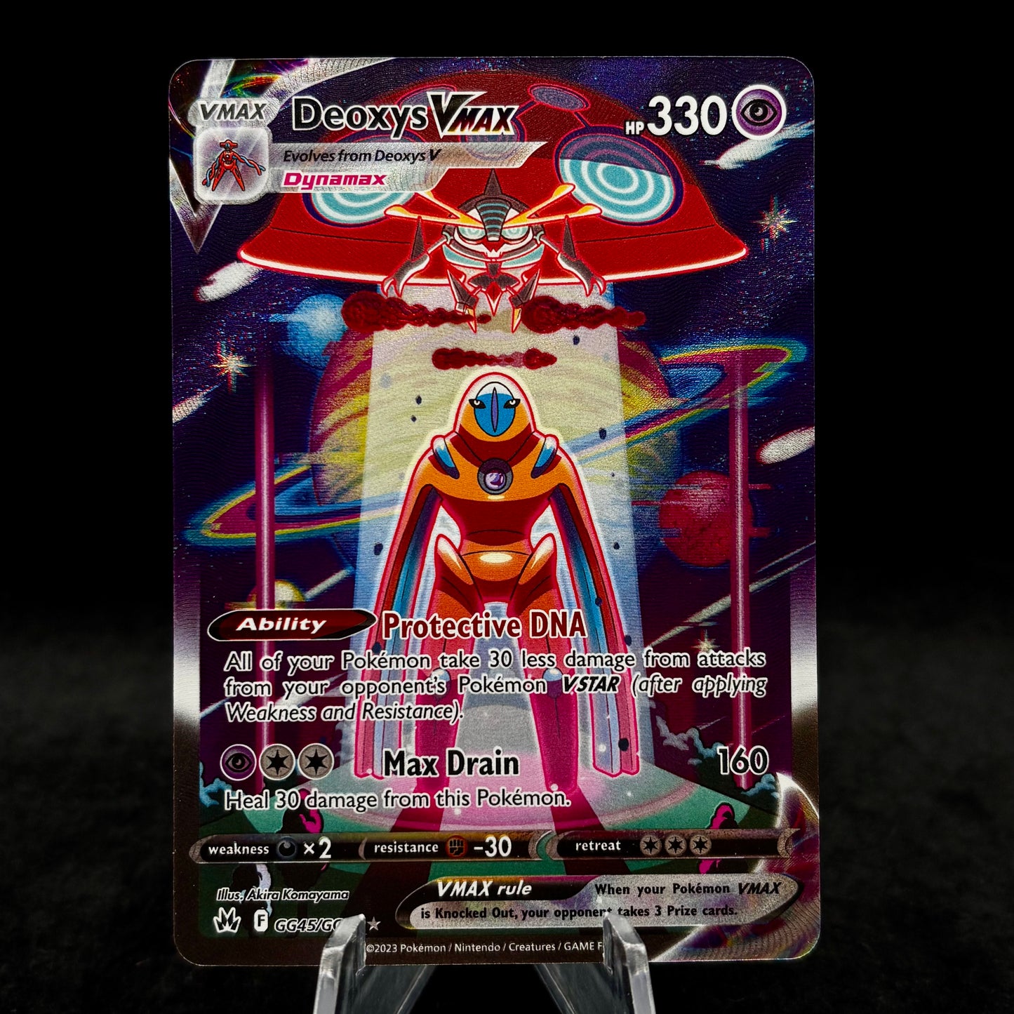 Deoxys VMAX - SWSH: Crown Zenith: Galarian Gallery Single Card