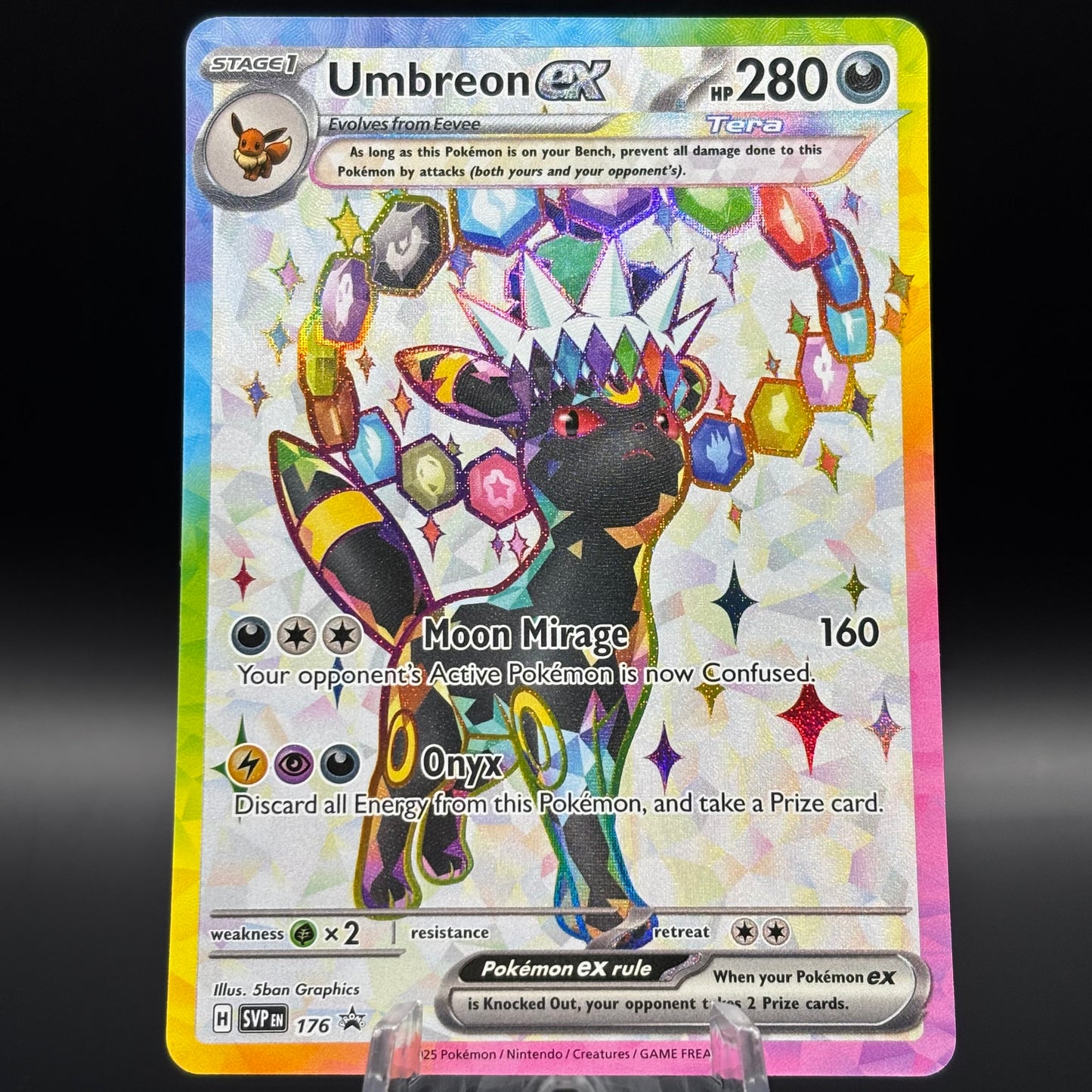 Umbreon ex - 176 - SV Promo Single Card