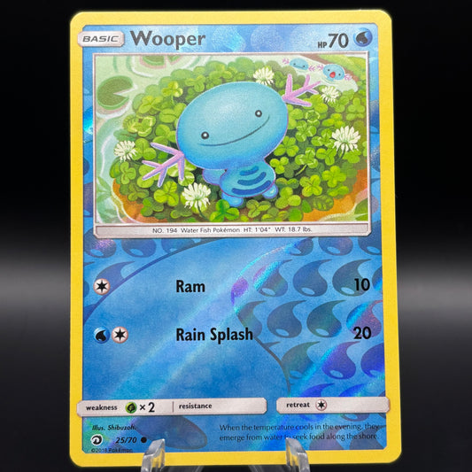 Wooper - 25/70 Single Card *Light Play*