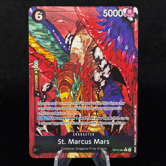 St. Marcus Mars (Alternate Art) - Carrying On His Will Single Card