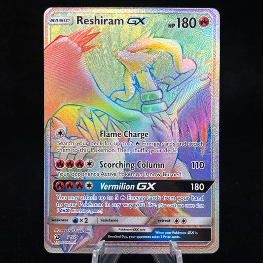 Reshiram GX (Secret) - Dragon Majesty Single Card