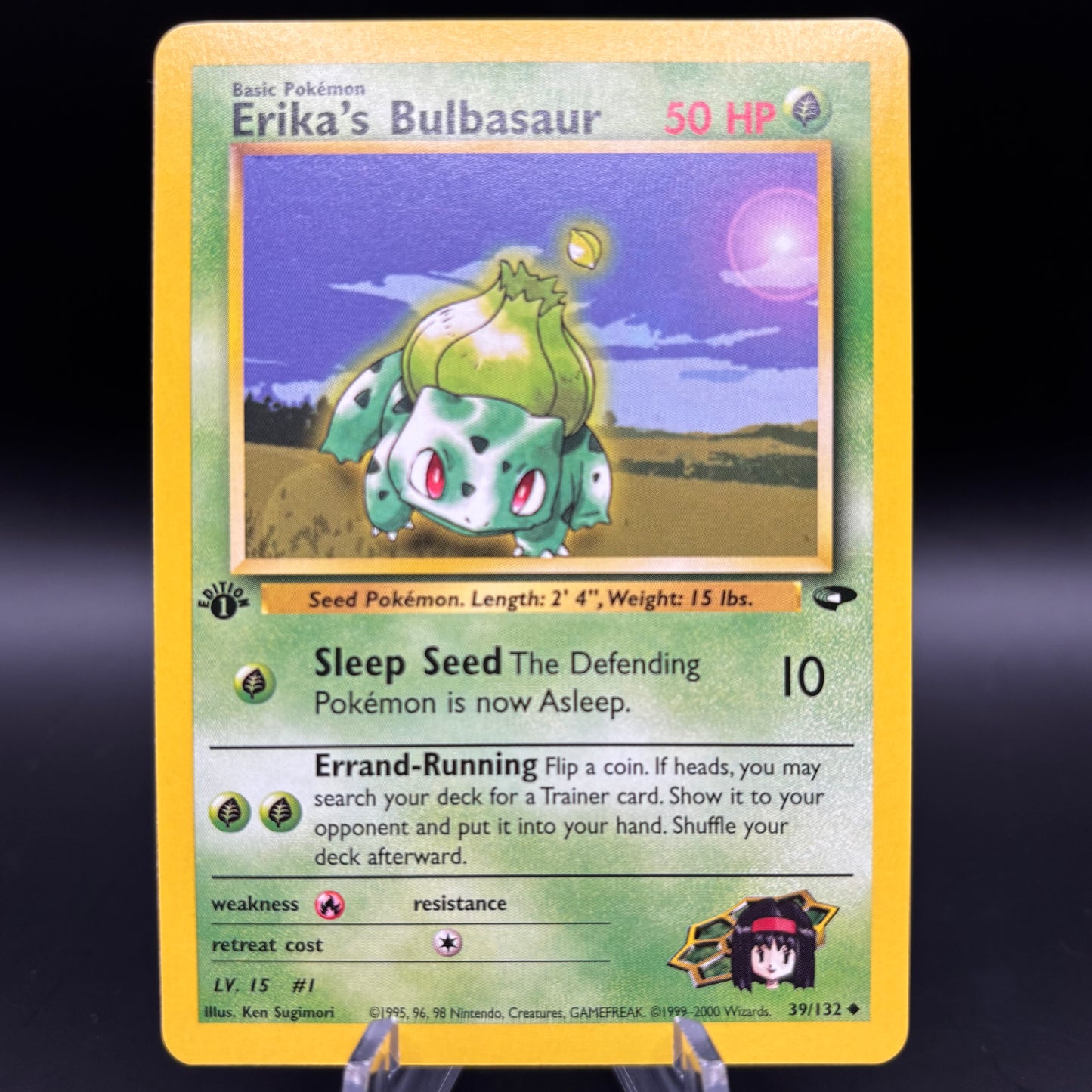 Erika's Bulbasaur - Gym Challenge Single Card
