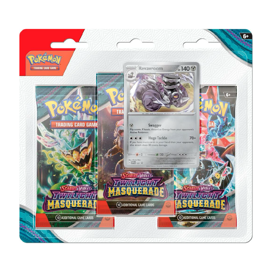 Pokémon TCG Twilight Masquerade 3 Pack Blister