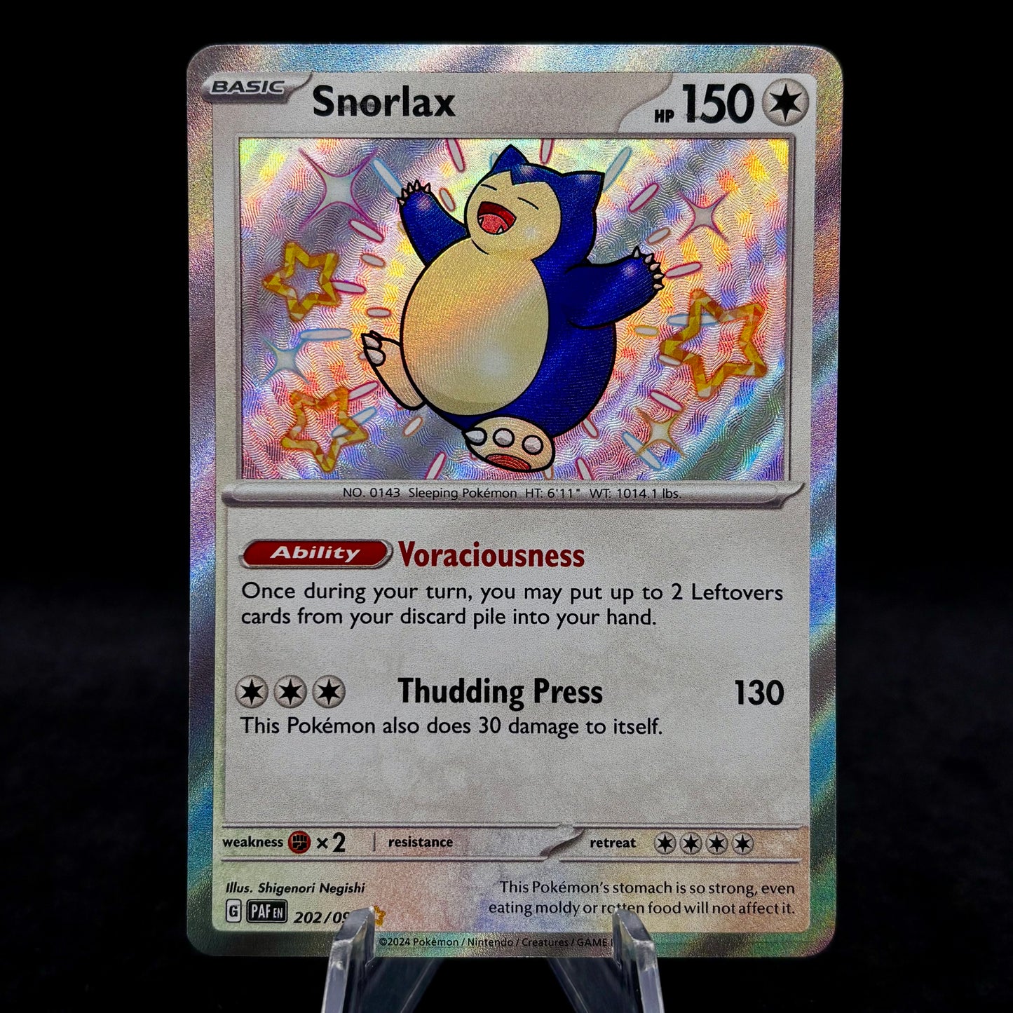 Snorlax - SV: Paldean Fates Single Card