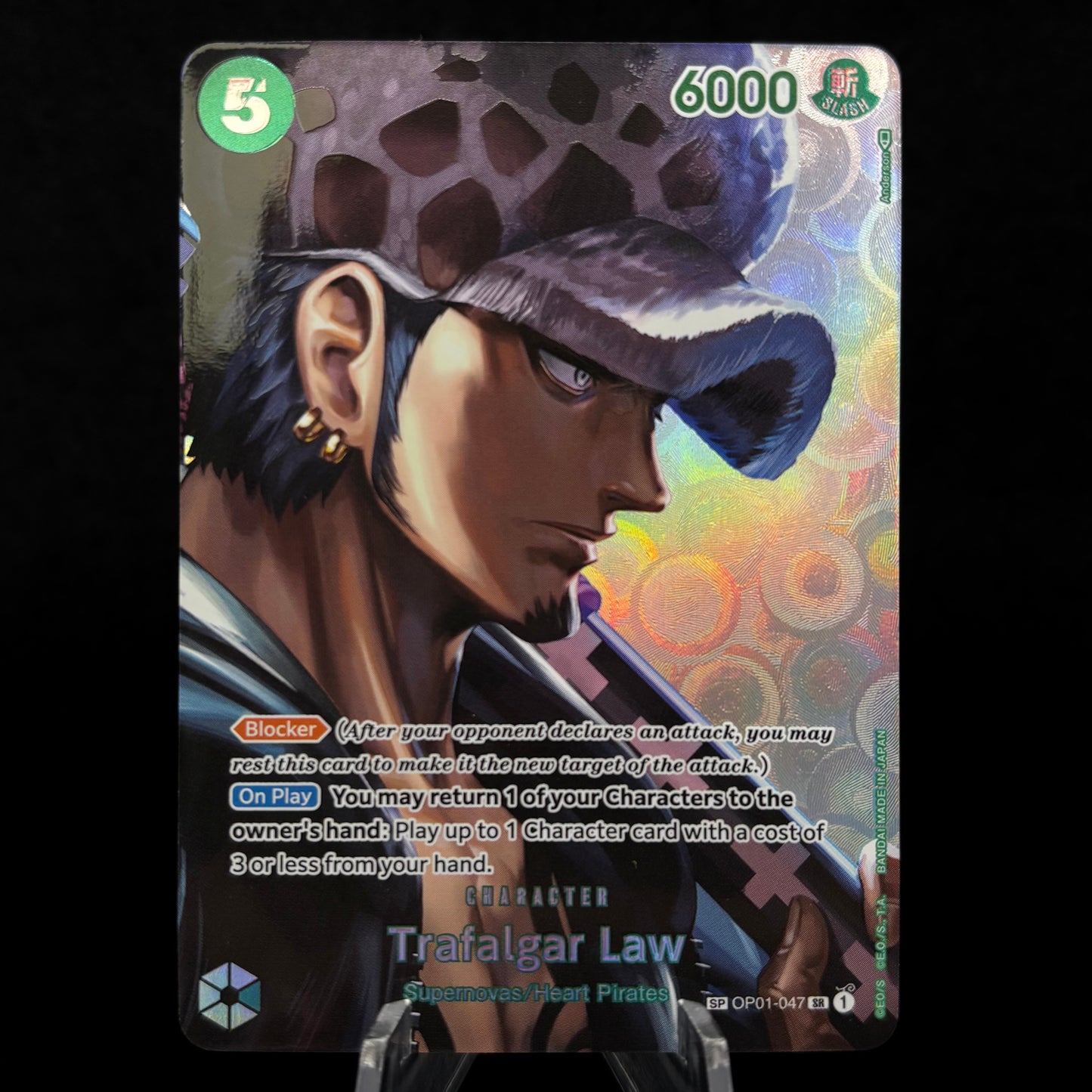 Trafalgar Law (SP) - Kingdoms of Intrigue Single Card
