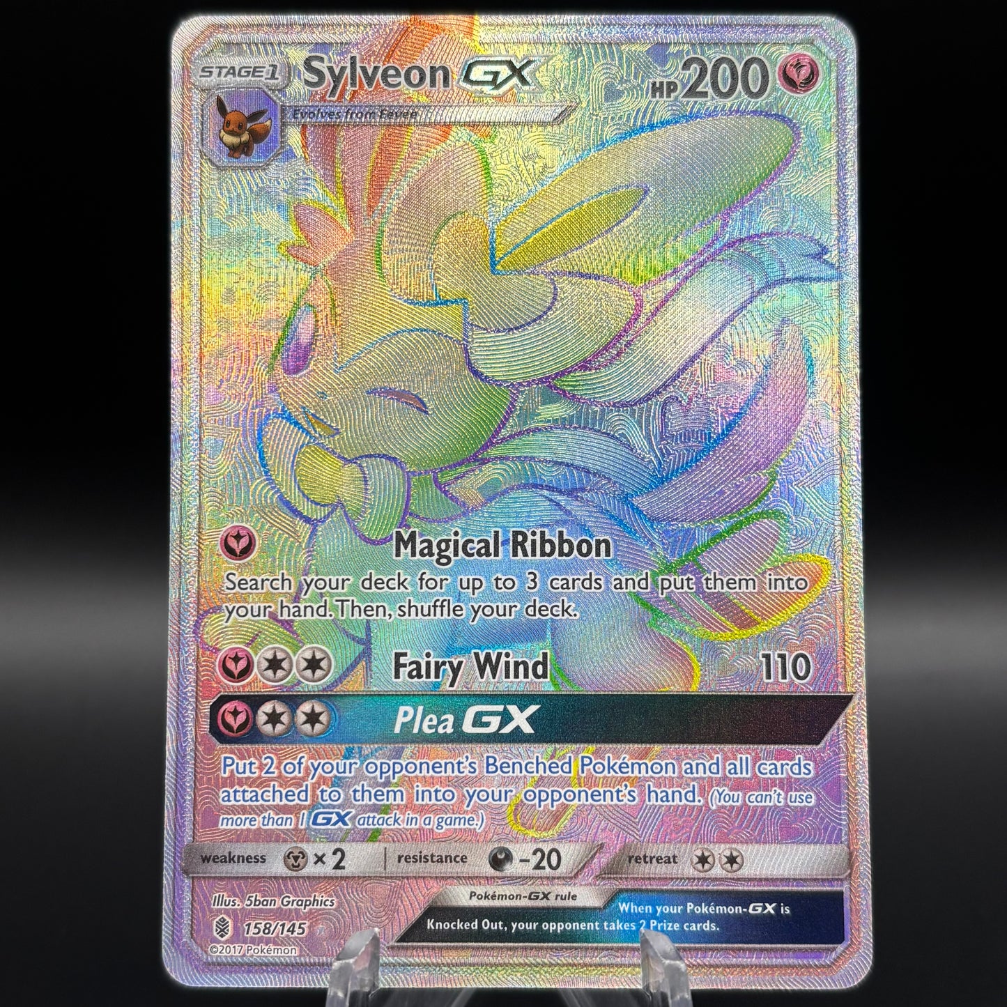 Sylveon GX (Secret) Single Card