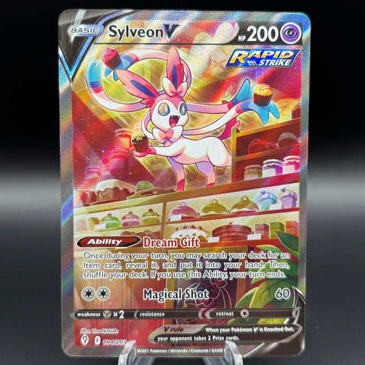 Sylveon V (Alternate Full Art) - SWSH07: Evolving Skies Single Card