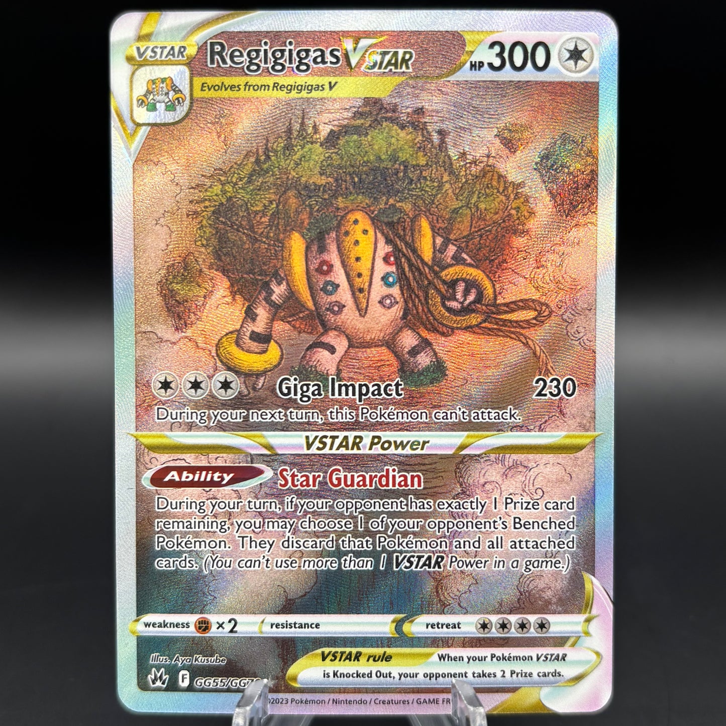Regigigas VSTAR - SWSH: Crown Zenith: Galarian Gallery Single Card