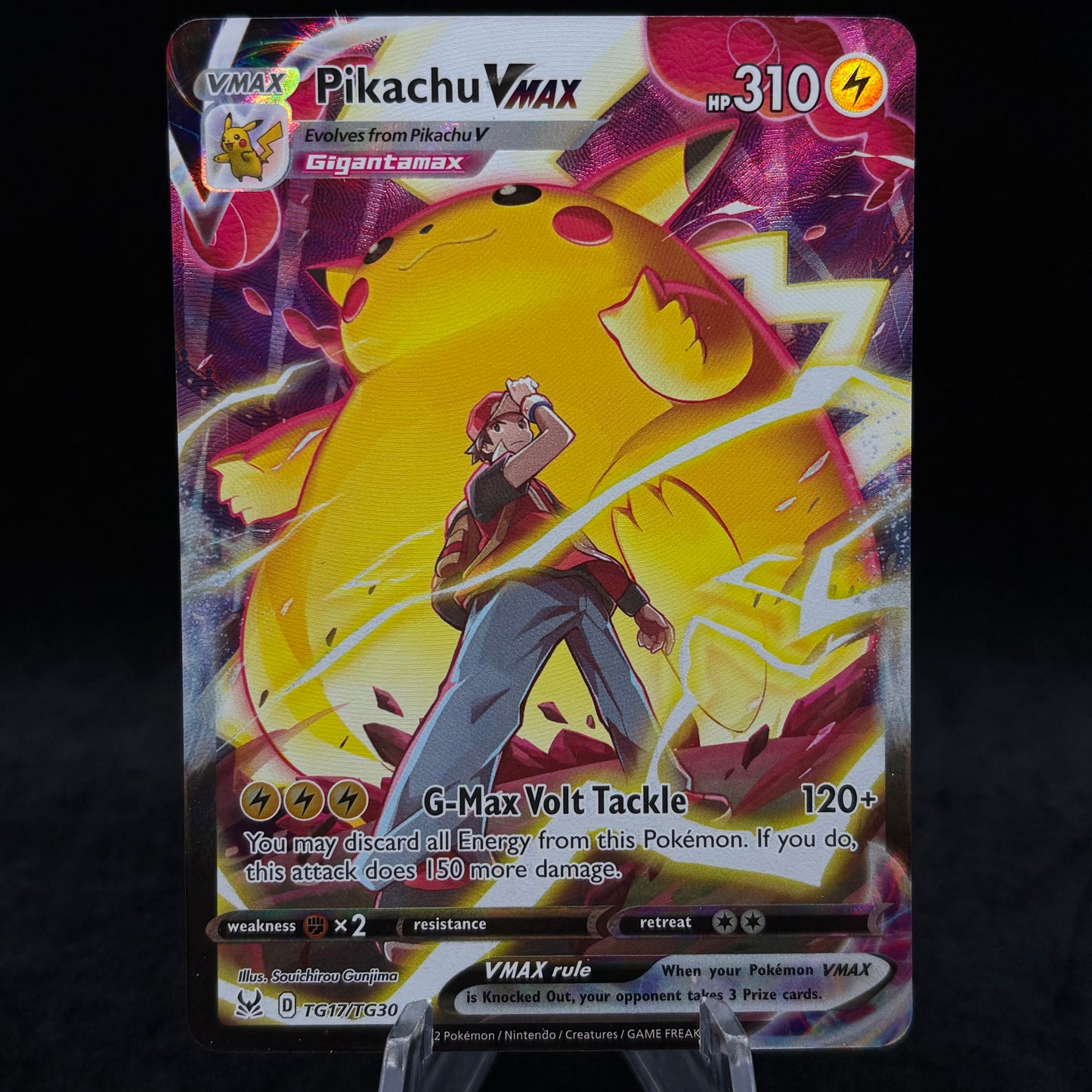 Pikachu VMAX - SWSH11: Lost Origin Trainer Gallery Single Card