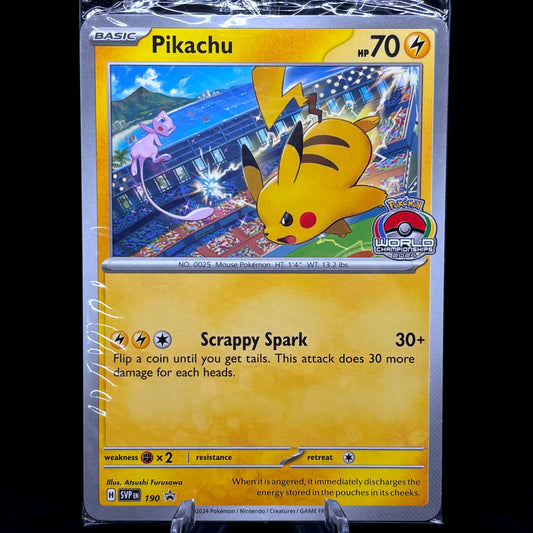 Pikachu - 190 - SV: Scarlet & Violet Sealed PR