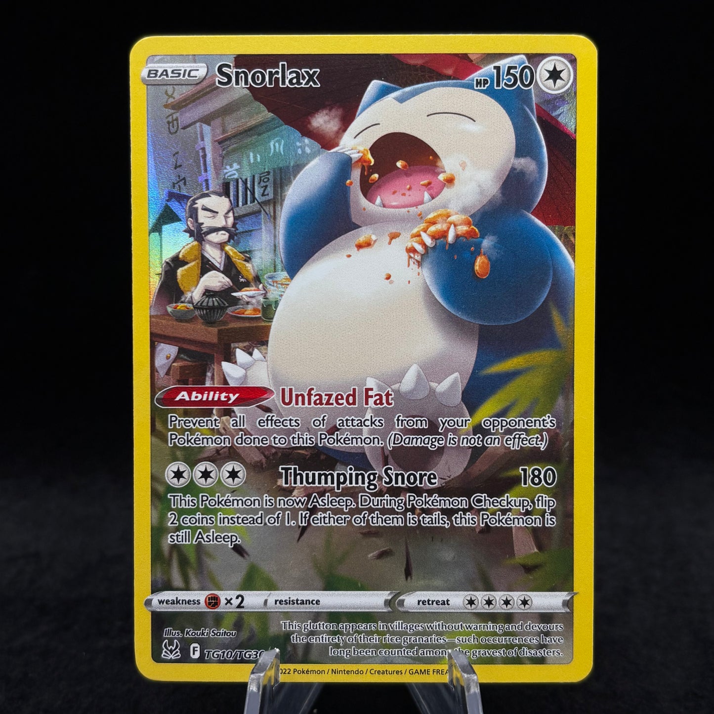 Snorlax - SWSH11: Lost Origin Trainer Gallery Single Card