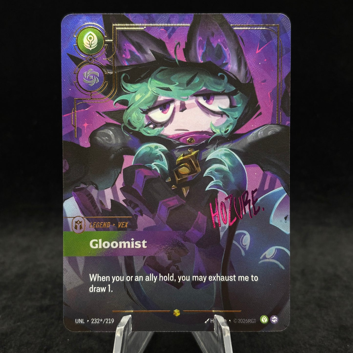 Vex, Gloomist (Signature) - Unleashed Single Card