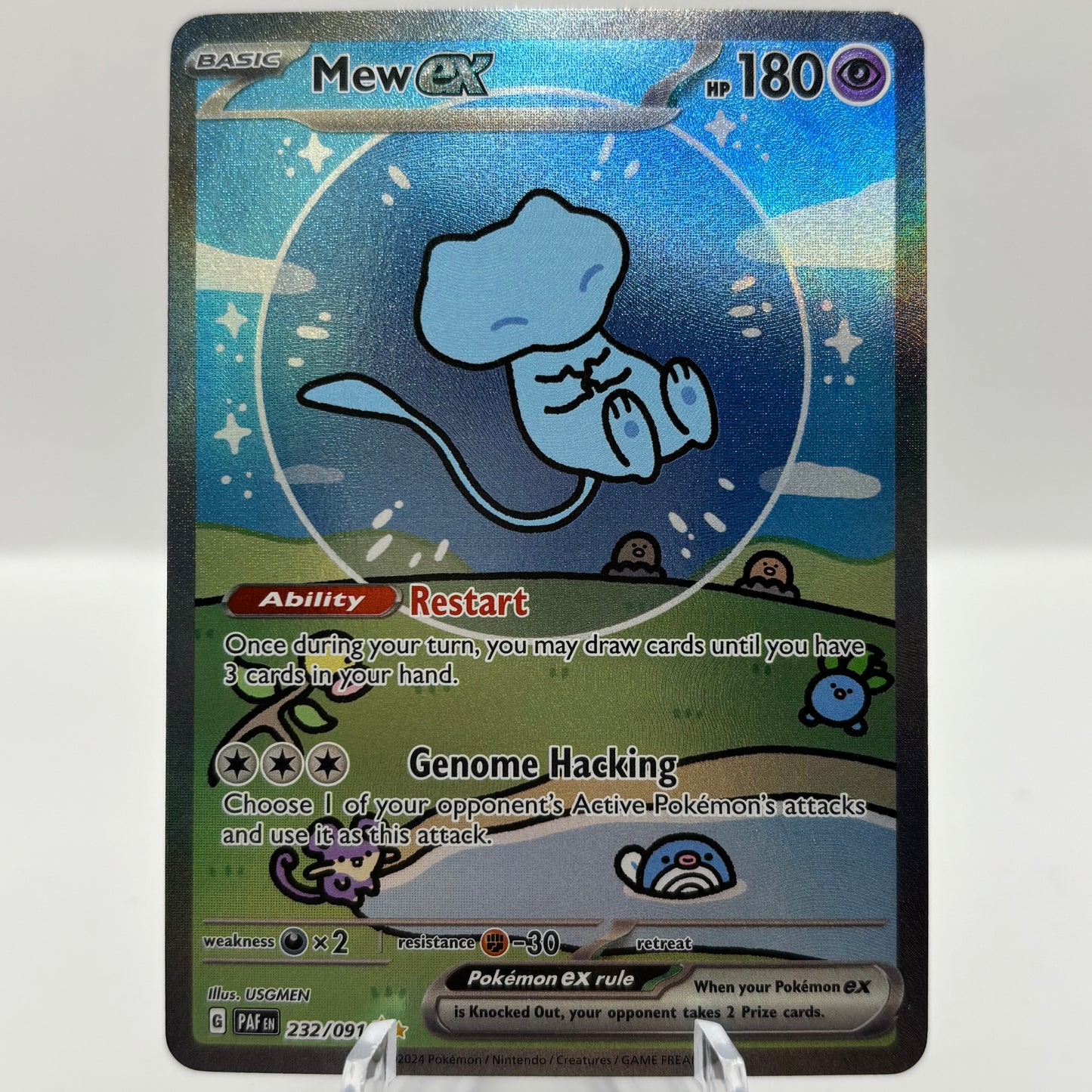 Mew ex - 232/091 - SV: Paldean Fates