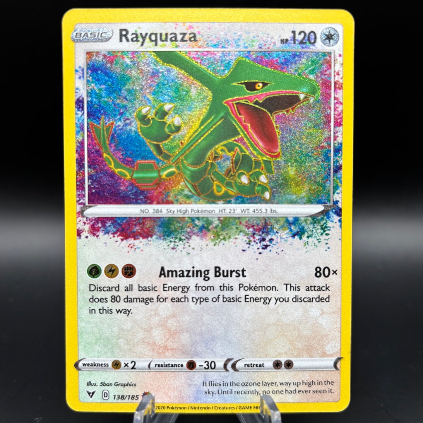 Rayquaza - SWSH04: Vivid Voltage Single Card