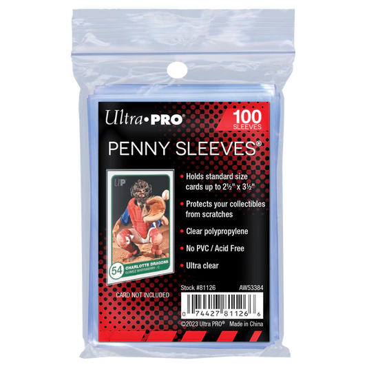 Ultra Pro 100 Ct Penny Sleeves