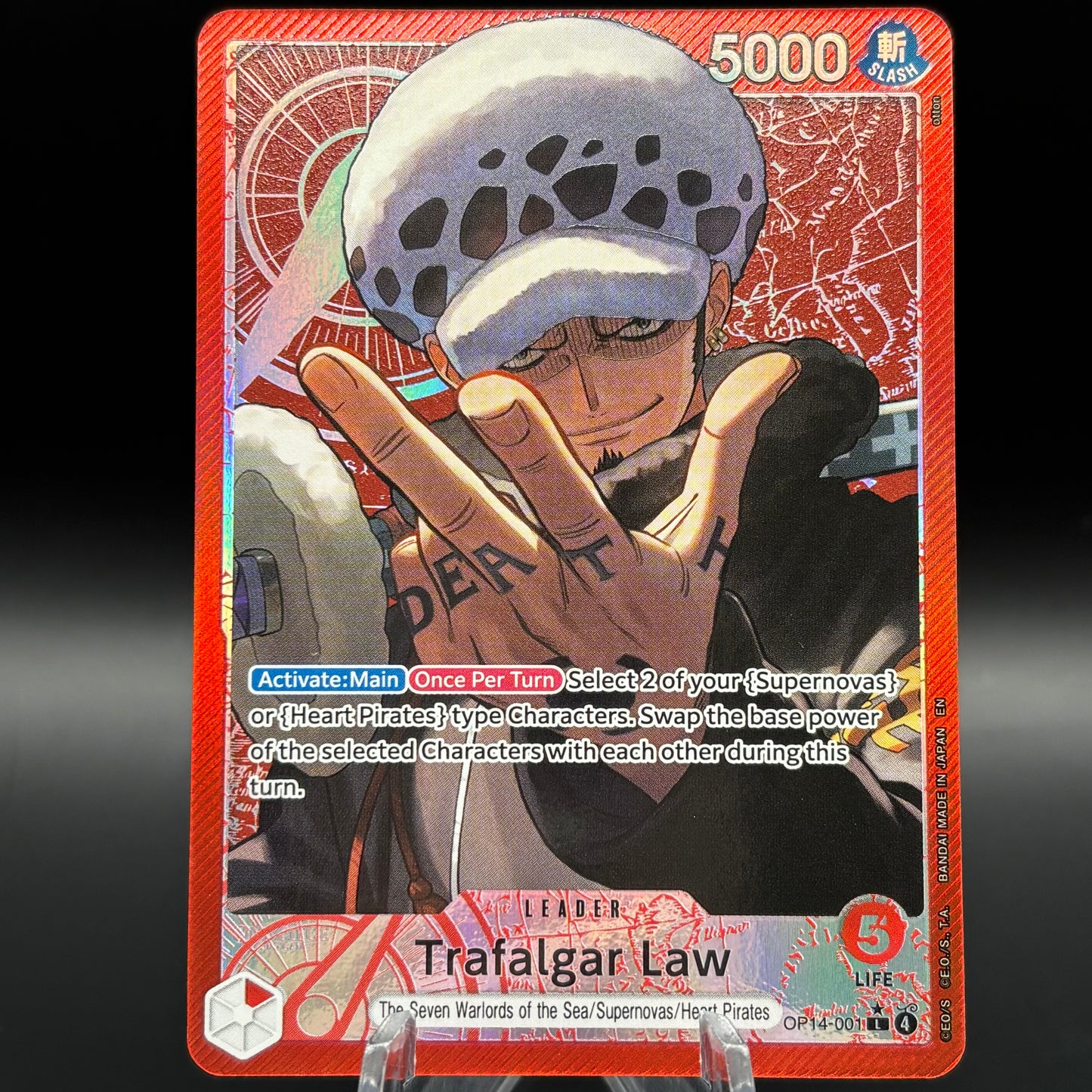 Trafalgar Law - OP14-001 (Alternate Art) Single Card