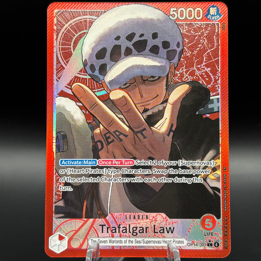 Trafalgar Law - OP14-001 (Alternate Art) Single Card