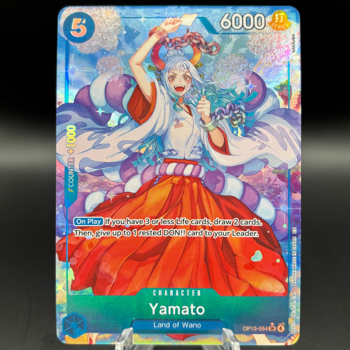 Yamato (Alternate Art) - Carrying On His Will (OP13) Single Card