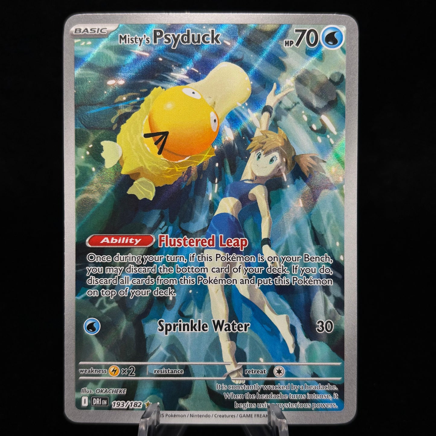 Misty's Psyduck - 193/182 Single Card