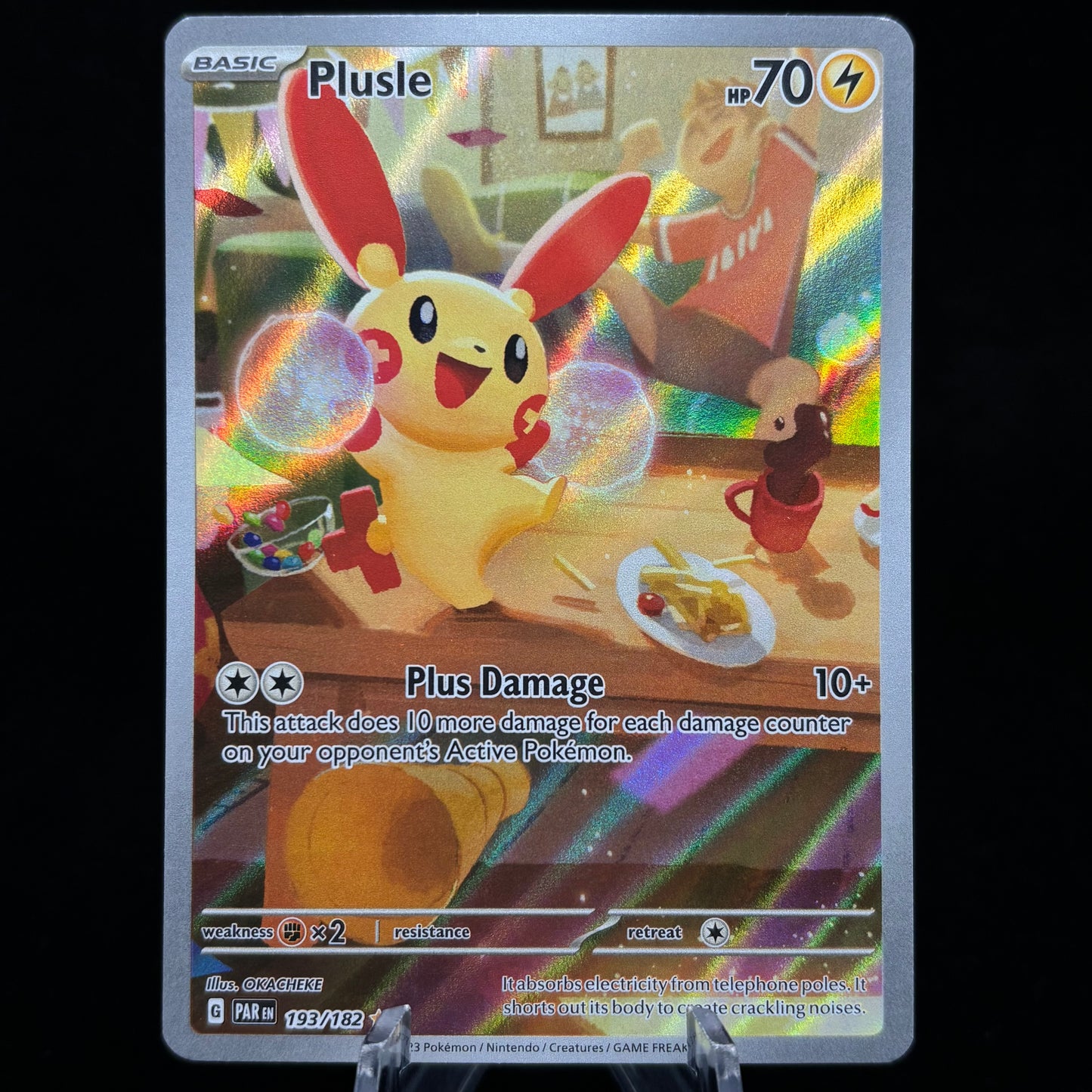 Plusle - 193/182 - SV04: Paradox Rift Single Card