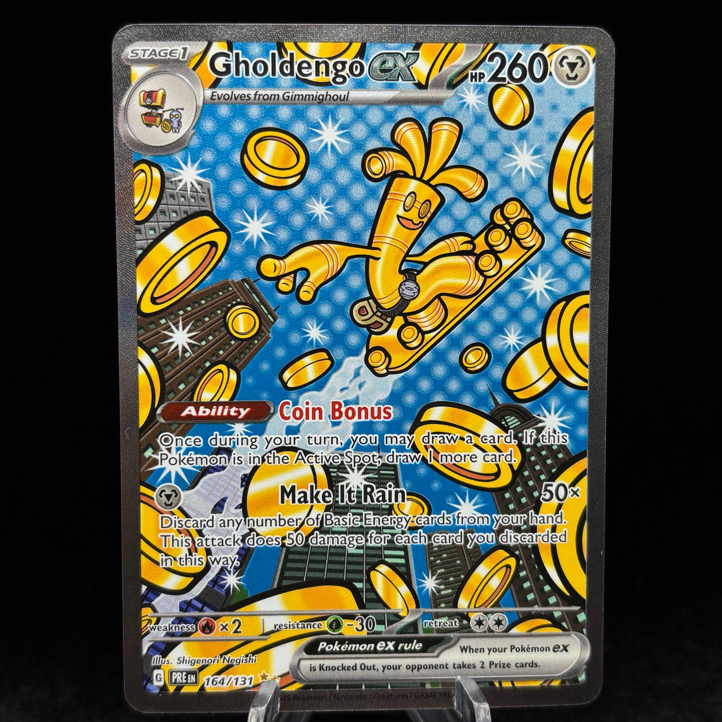 Gholdengo ex - SV: Prismatic Evolutions Single Card
