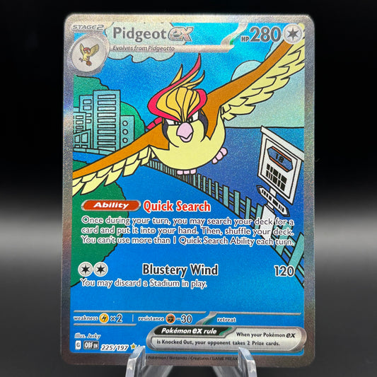 Pidgeot ex - 225/197 - SV03: Obsidian Flames Single Card