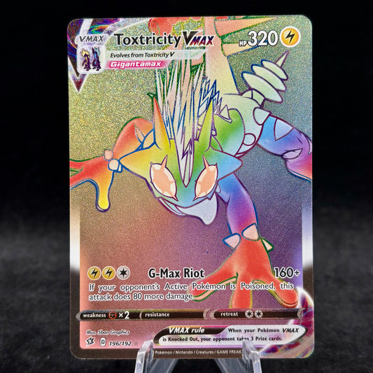 Toxtricity VMAX (Secret) - SWSH02: Rebel Clash Single Card