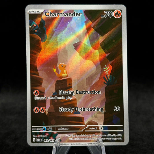 Charmander - 168/165 - SV: Scarlet & Violet 151 *Moderate Play* Single Card