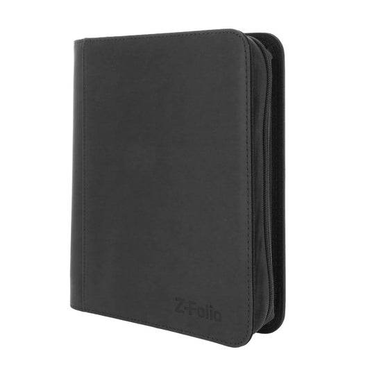BCW Z-Folio 4-Pocket LX Toploader Binder Black