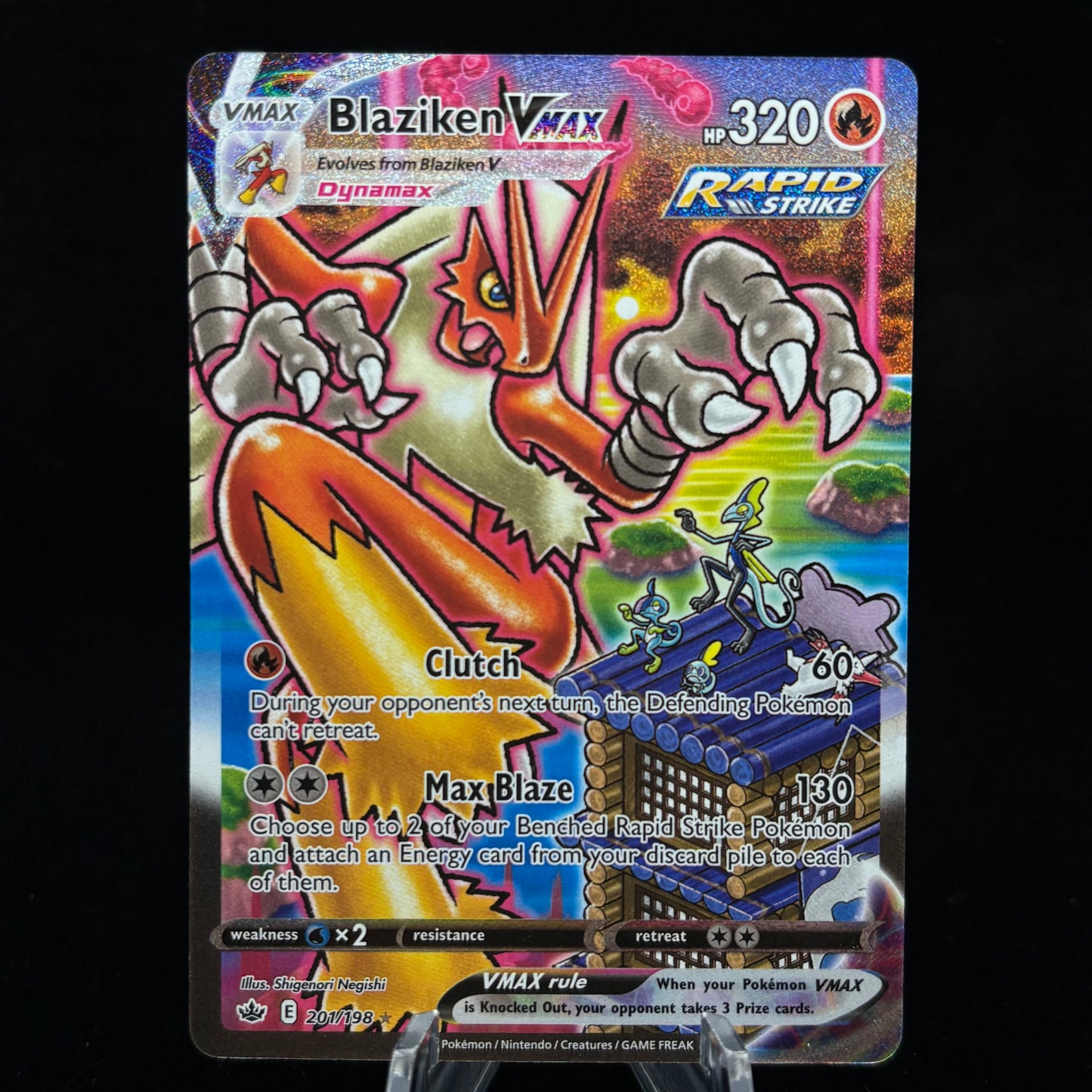 Blaziken VMAX (Alternate Art Secret) Single Card