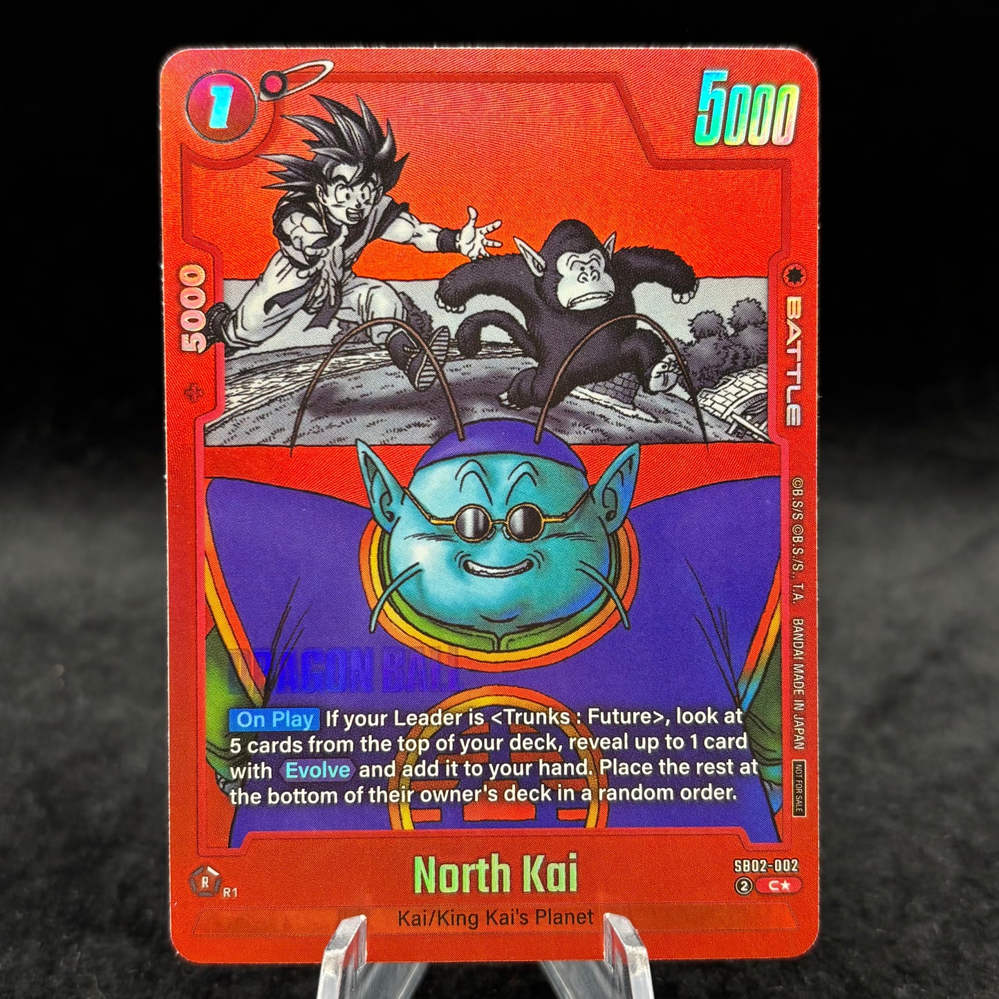 North Kai - SB02-002 (Limited Pack MANGA Version 02) - Tournament and Championship PR Single Card