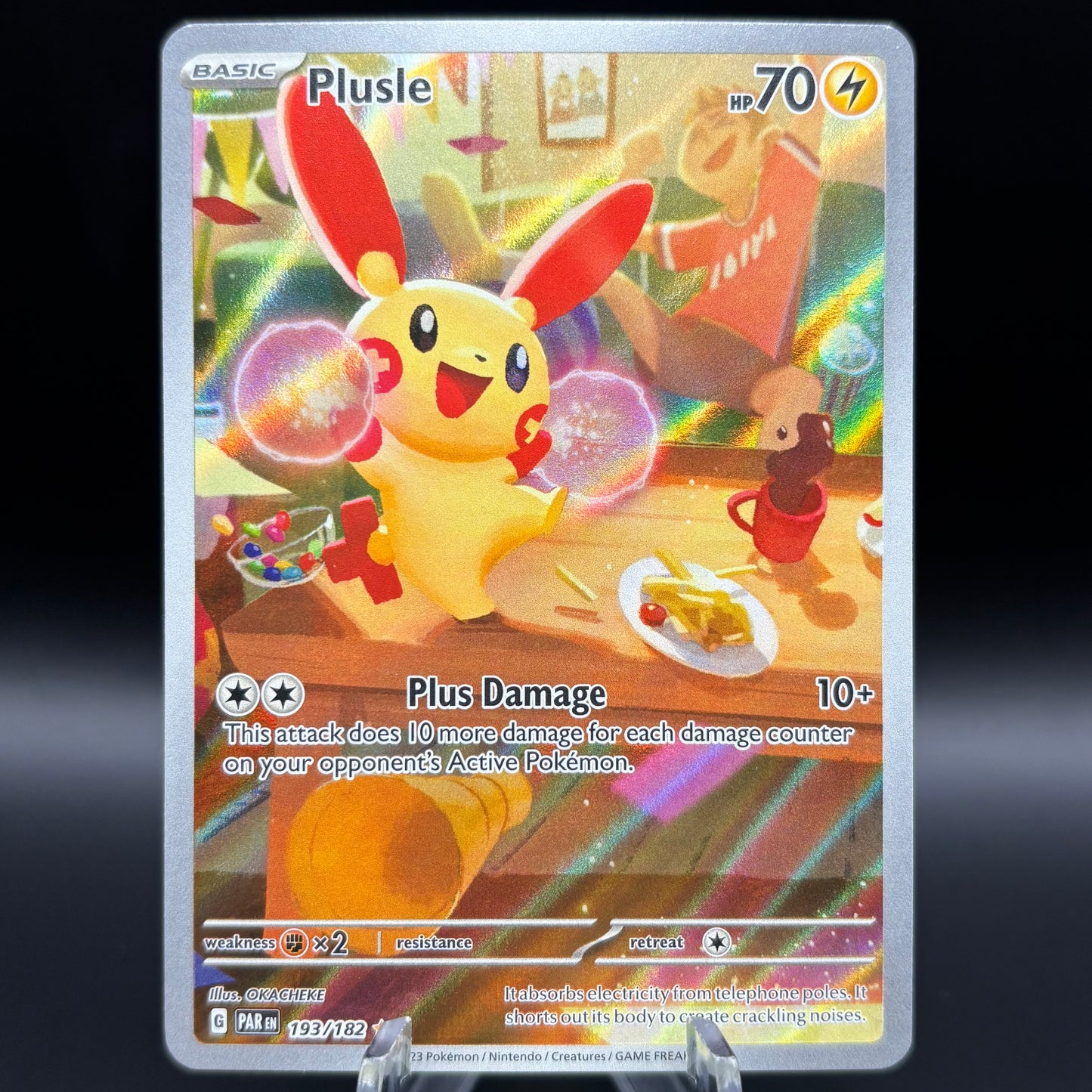 Plusle - 193/182 - SV04: Paradox Rift Single Card