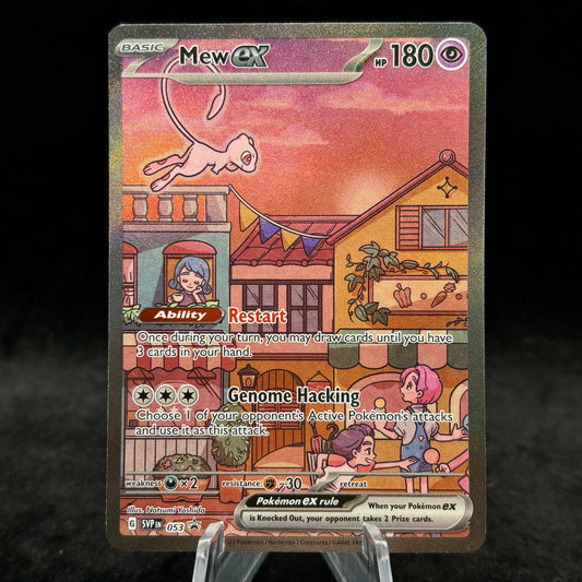 Mew ex - 053 - SV: Scarlet & Violet PR *Light Play* Single Card