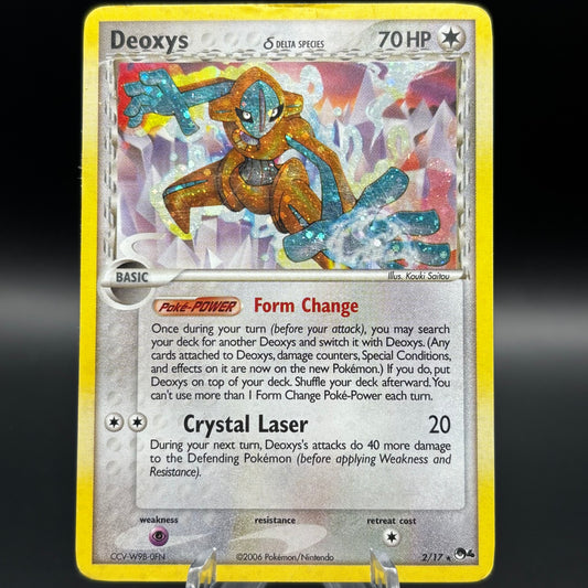 Deoxys 02/17 (Delta Species) Single Card *Damaged*