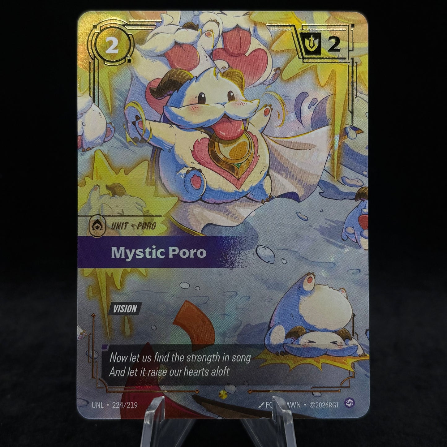 Mystic Poro (Overnumbered) - Unleashed Single Card
