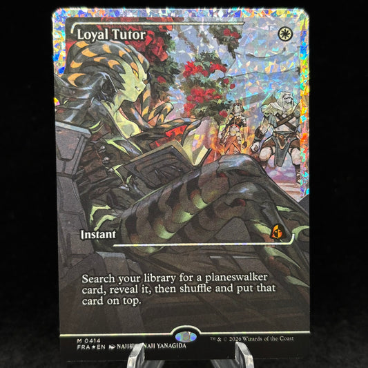 Loyal Tutor (Showcase) (Fracture Foil) - Reality Fracture Single Card