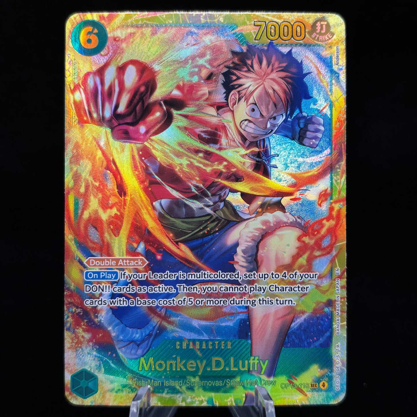 Monkey.D.Luffy (118) - Carrying On His Will Single Card