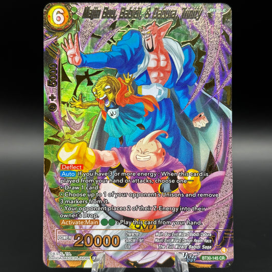 Majin Buu, Babidi, & Dabura, Trinity - (BT30) Single Card