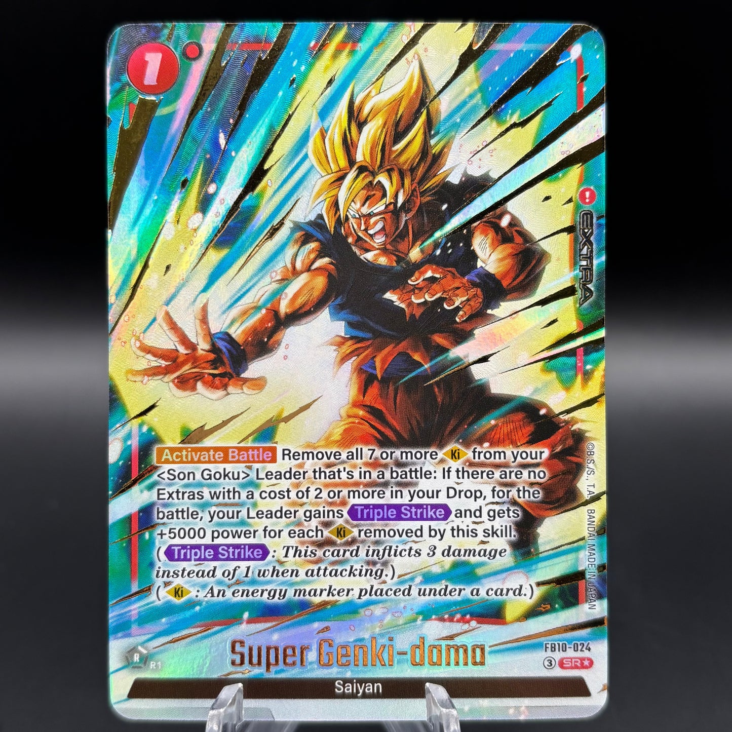 Super Genki-dama (Alternate Art) - Cross Force Single Card