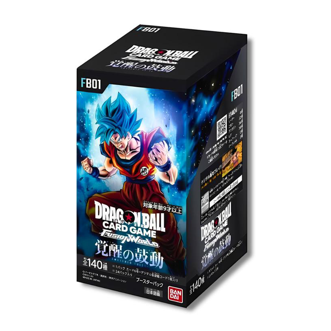 Dragon Ball Japanese Fusion World FB01 Awakened Pulse Booster Box