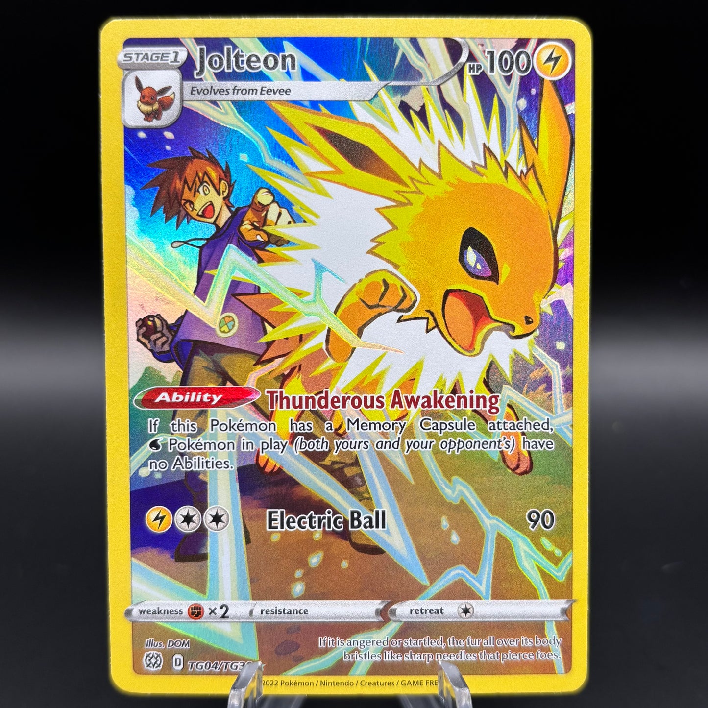 Jolteon - SWSH09: Brilliant Stars Trainer Gallery Single Card