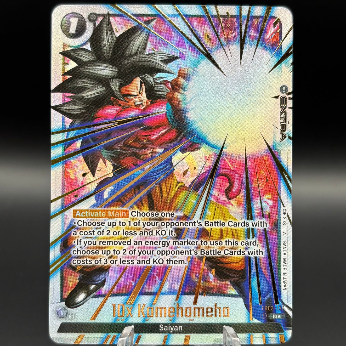10x Kamehameha (Alternate Art) Single Card