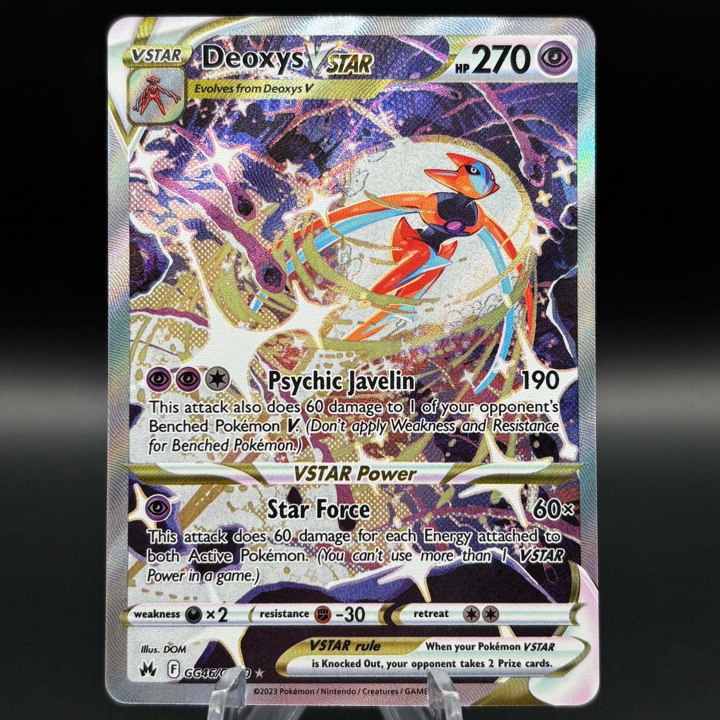 Deoxys VSTAR - GG46/GG70 Single Card