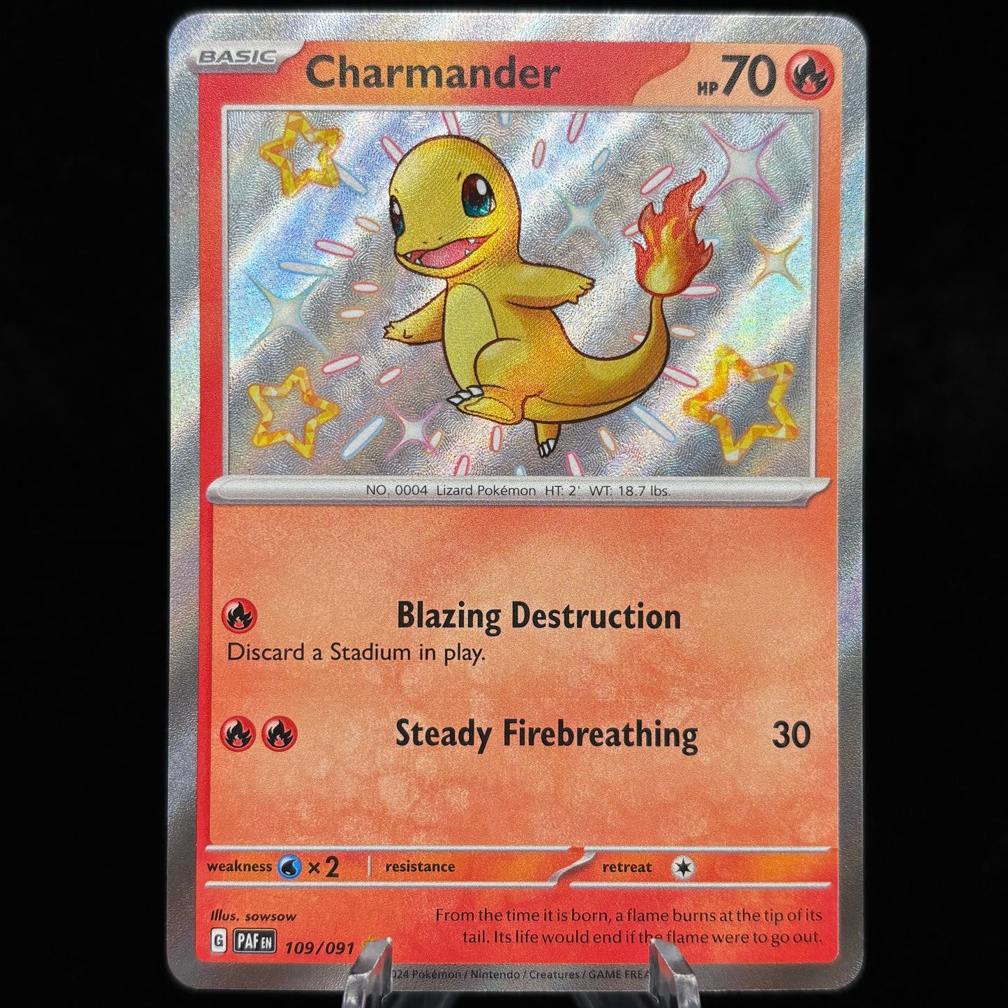 Charmander - 109/091 *Light Play* Single Card