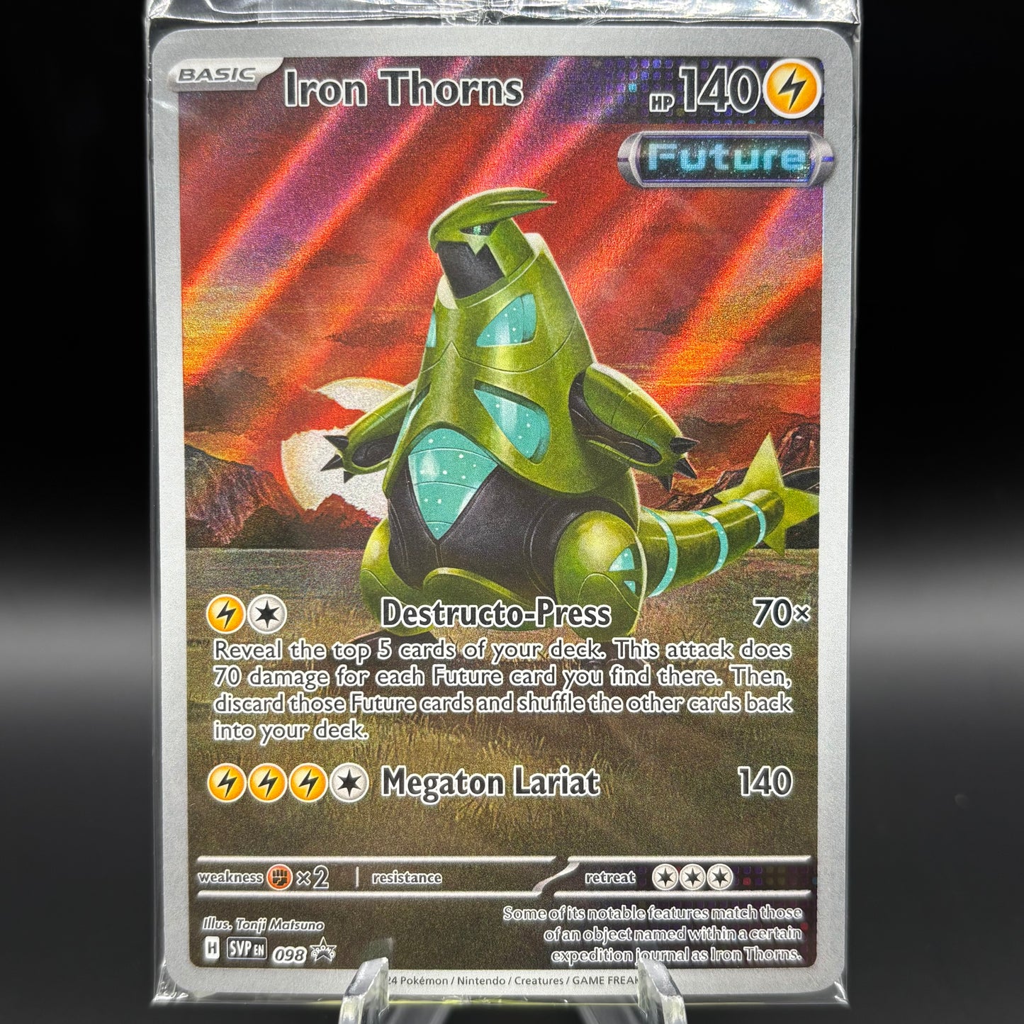 Iron Thorns - 098 - SV: Scarlet & Violet *Sealed PR* Single Card