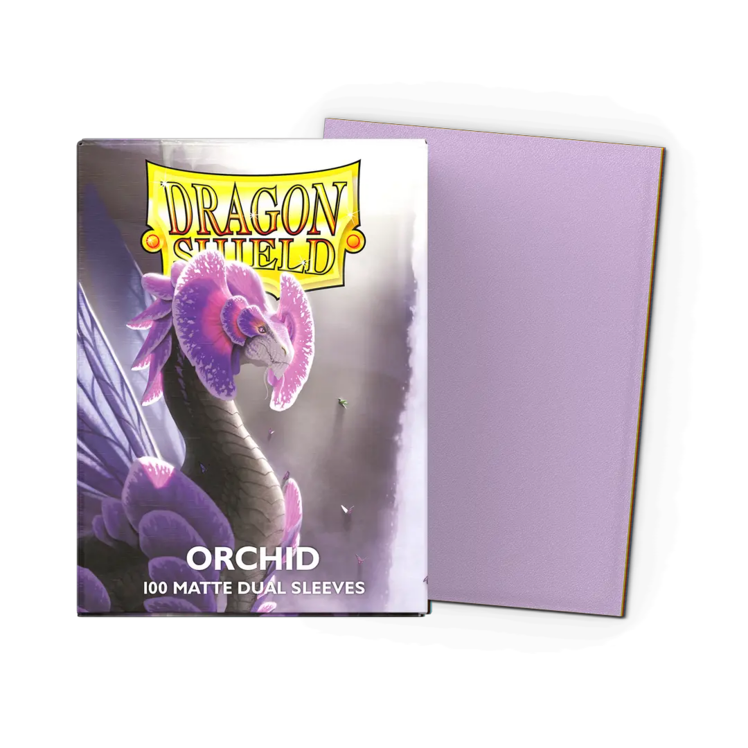 Dragon Shield Matte Dual Orchid Sleeves