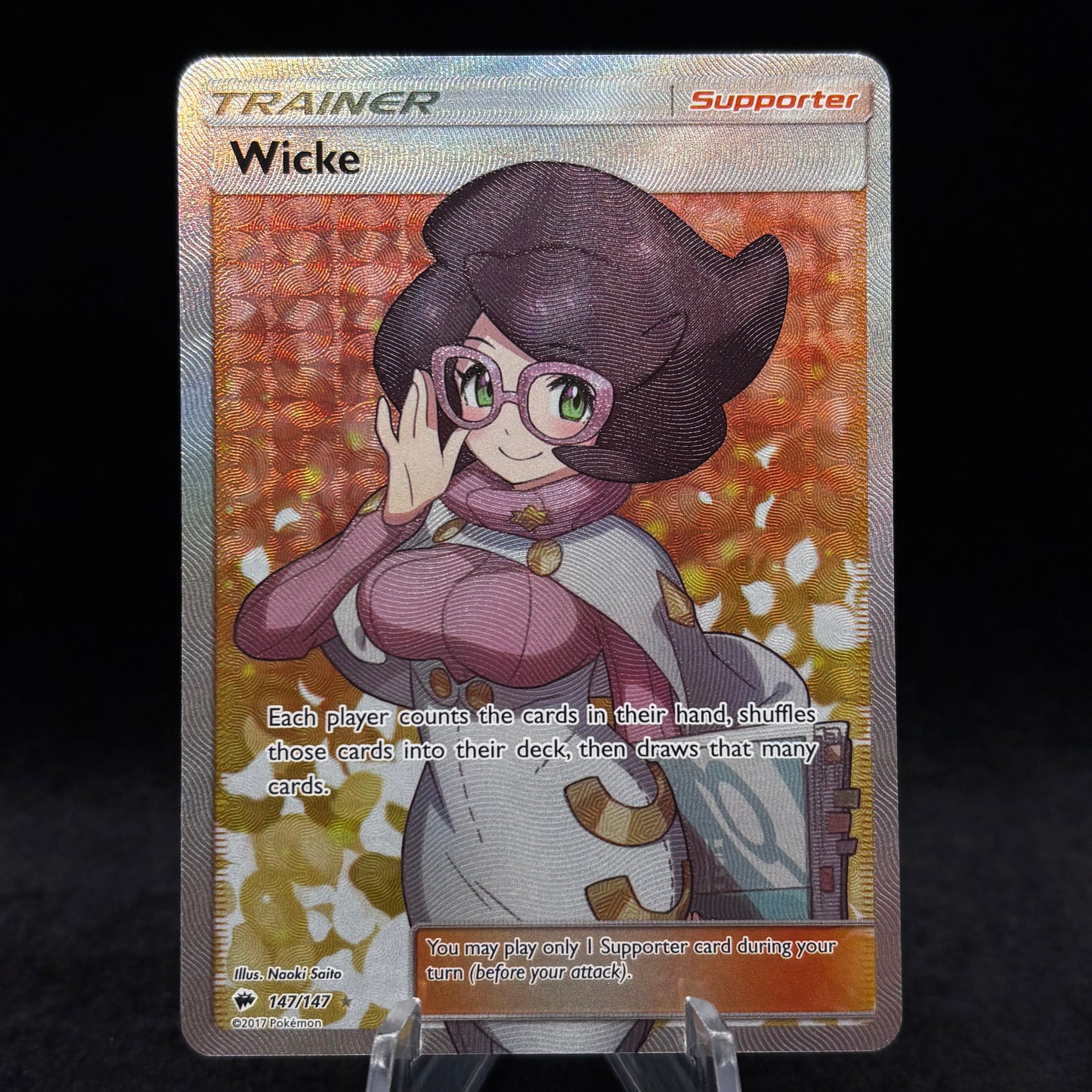 Wicke (Full Art) - SM - Burning Shadows Single Card