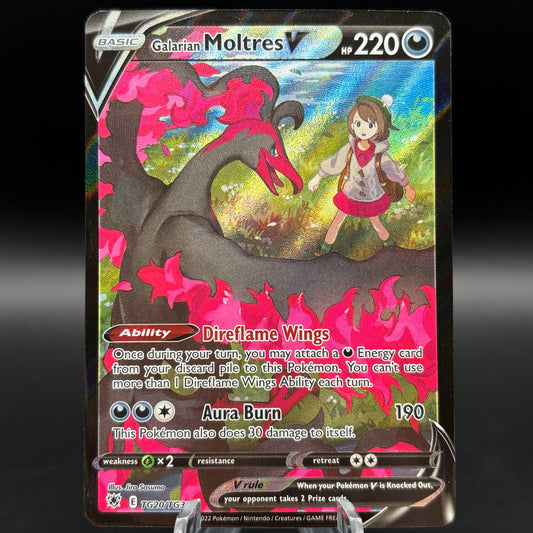 Galarian Moltres V TG20/TG30 Single Card