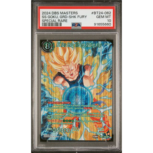 PSA 10: SS Son Goku Ground Shaking Fury SPR